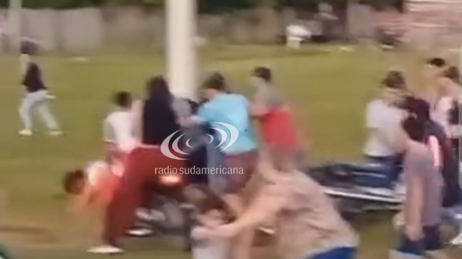 VIOLENCIA EN UN PARTIDO EN SALADAS: VARIAS PERSONAS A LOS GOLPES